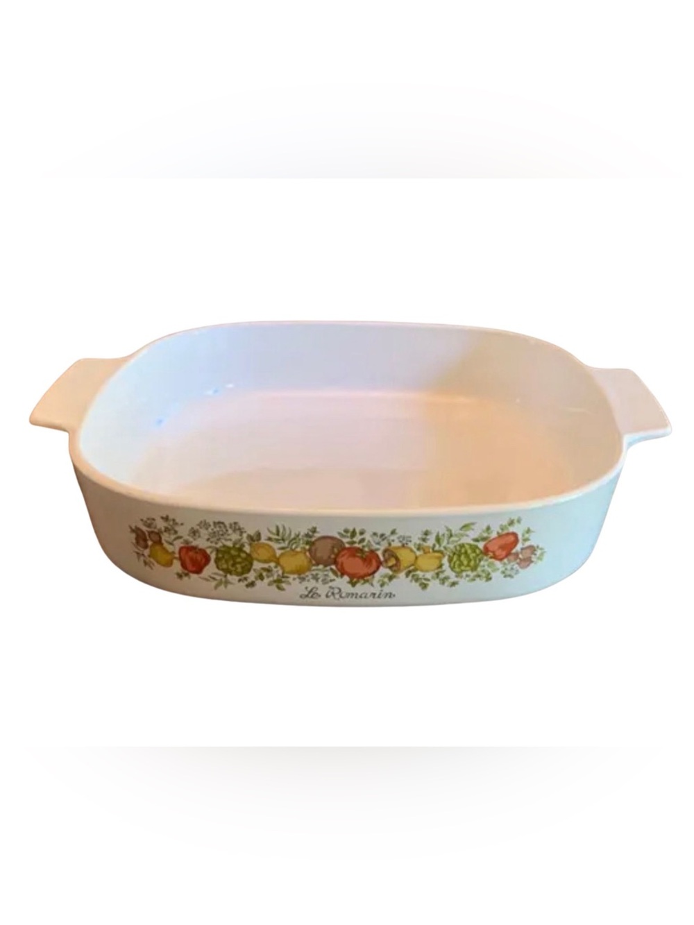 Vintage CorningWare Spice of Life 10” Square Casserole Dish